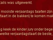 verjaardagstaart