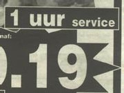 1-uurservice