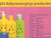 DA-babyverzorgingsproducten