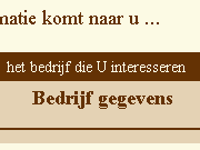 bedrijfsgegevens