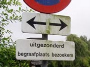 begraafplaatsbezoekers