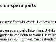 spare-partslijsten