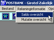 saldo-overzicht