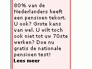 pensioentekort