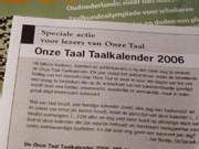 Onze Taal-Taalkalender