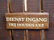 dienstingang