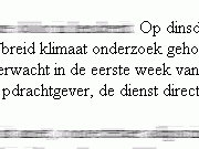 klimaatonderzoek