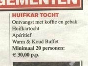 huifkartocht
