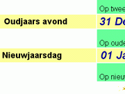 oudjaarsavond