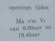 openingstijden