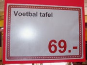 voetbaltafel