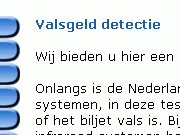 valsgelddetectie