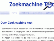 Zoekmachinetest