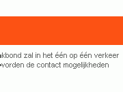 één-op-éénverkeer