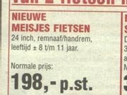 meisjesfietsen