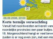 kortetermijnverwachting