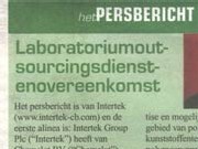 laboratoriumoutsourcingsdienstenovereenkomst
