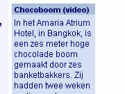 chocoladeboom