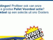 palletvoordeelactie