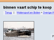binnenvaartschip