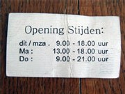 openingstijden