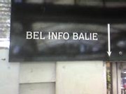 infobalie