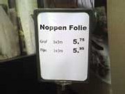 noppenfolie