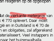 vierkantemeterprijs