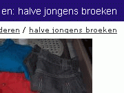 jongensbroeken