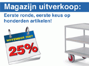magazijnuitverkoop
