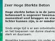 zeerhogesterktebeton