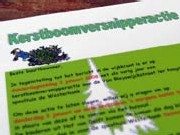 kerstboomversnipperactie