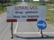 wegomlegging