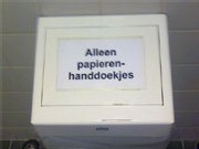 papieren handdoekjes