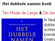 dubbelenamenboek