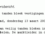 tandenbleekvestigingen