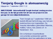 alom aanwezig