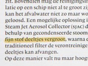 fijnstofdeeltjes