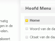 hoofdmenu