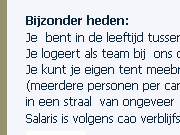 bijzonderheden