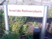 invalidenparkeerplaats