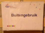 buiten gebruik
