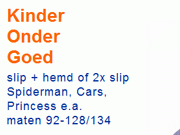 kinderondergoed