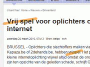 vrij spel