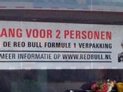Red Bull-Formule 1-verpakking
