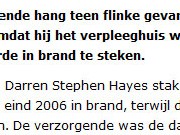 hangt een
