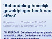 huiselijkgeweldpleger