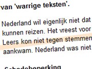 tegenstemmen