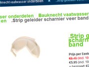stripgeleiderscharnierveerband