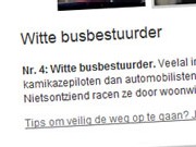 wittebusbestuurder